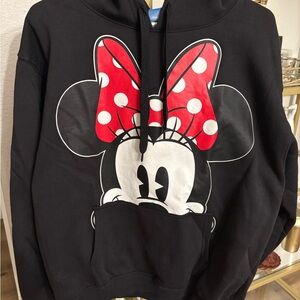 Disney Black and Red Minnie Mouse Hoodie